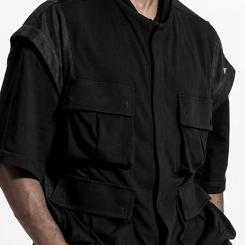 Tactical Warrior Shirts With Multi-Pocket Design For men