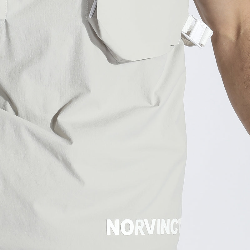 Patchwork panel Warrior Vests With Durable Ripstop For men