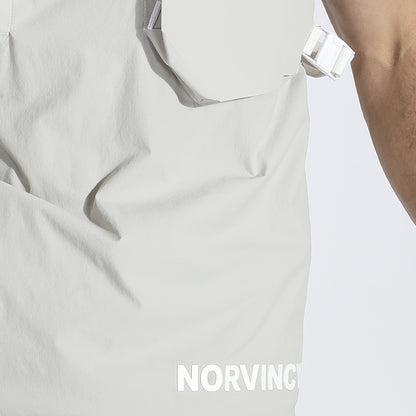 Patchwork panel Warrior Vests With Durable Ripstop For men