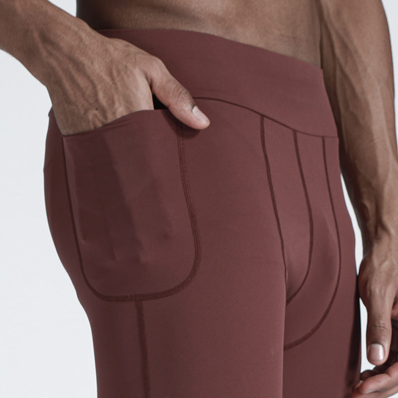 Slim Fit Warrior Base Layer Pants (Leggings) With Elastic Waistband For men
