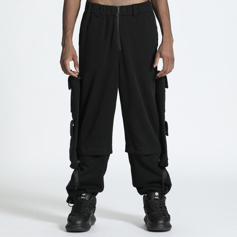 Tactical Warrior Sweatpants With Multi-Pocket Design For men