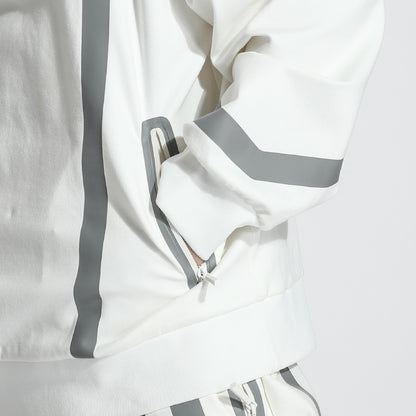 Futuristic Design Warrior Hoodies & Sweatshirts With Ribbed Cuffs/Hem For men