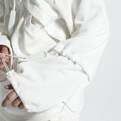 Futuristic Design Warrior Hoodies & Sweatshirts With Ribbed Cuffs/Hem For men