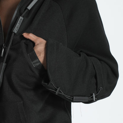 Futuristic Design Warrior Hoodies & Sweatshirts With Ribbed Cuffs/Hem For men