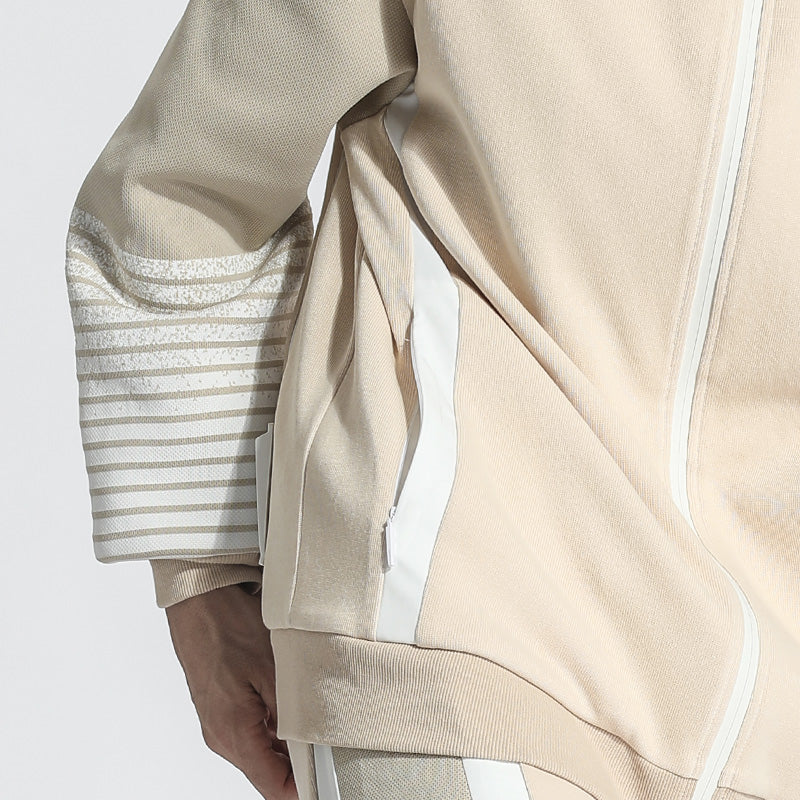 Futuristic Design Warrior Hoodies & Sweatshirts With Ribbed Cuffs/Hem For men