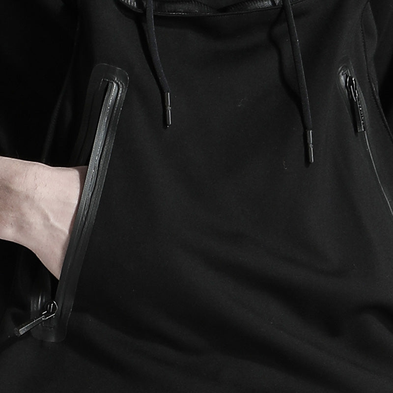 Avant-Garde Warrior Hoodies & Sweatshirts With Ribbed Cuffs/Hem For men