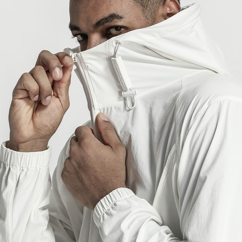 Streetwear Warrior Jackets With Adjustable Drawstring For men