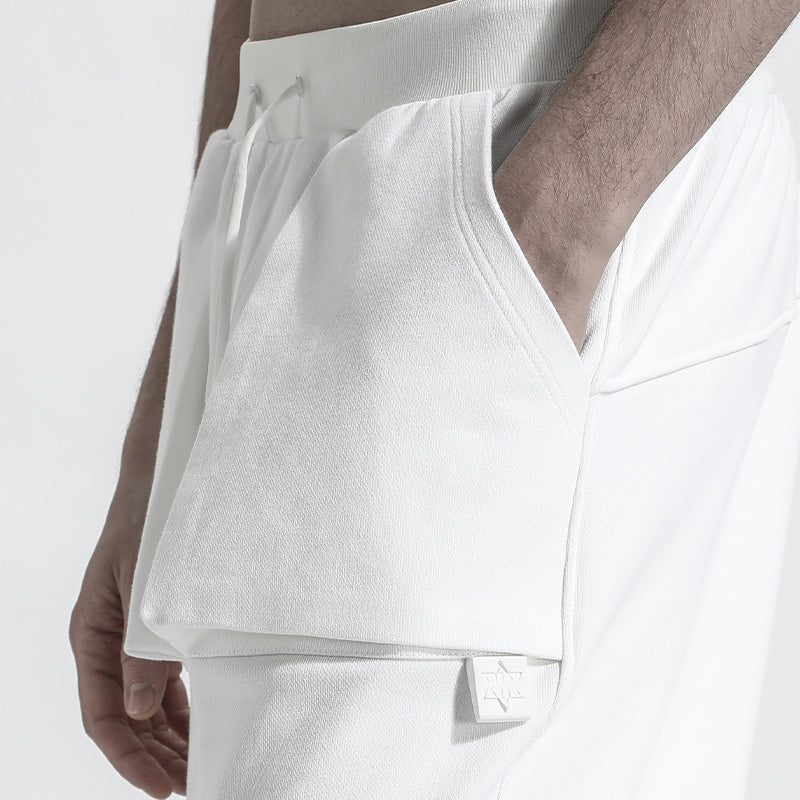 Minimalist Warrior joggers With Elastic Waistband For men