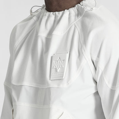 Patchwork panel Warrior T-Shirts With Durable Ripstop For men