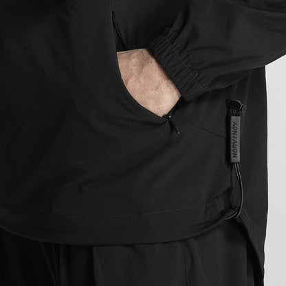 Techwear Style Warrior Jackets With Adjustable Drawstring For men