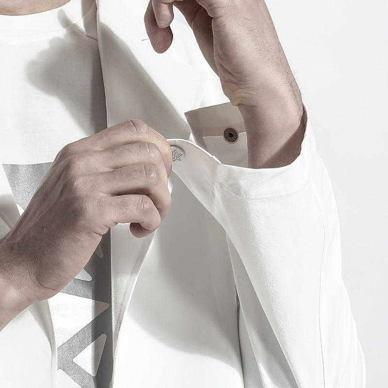 Minimalist Warrior Jacket With Multi-Pocket Design For men
