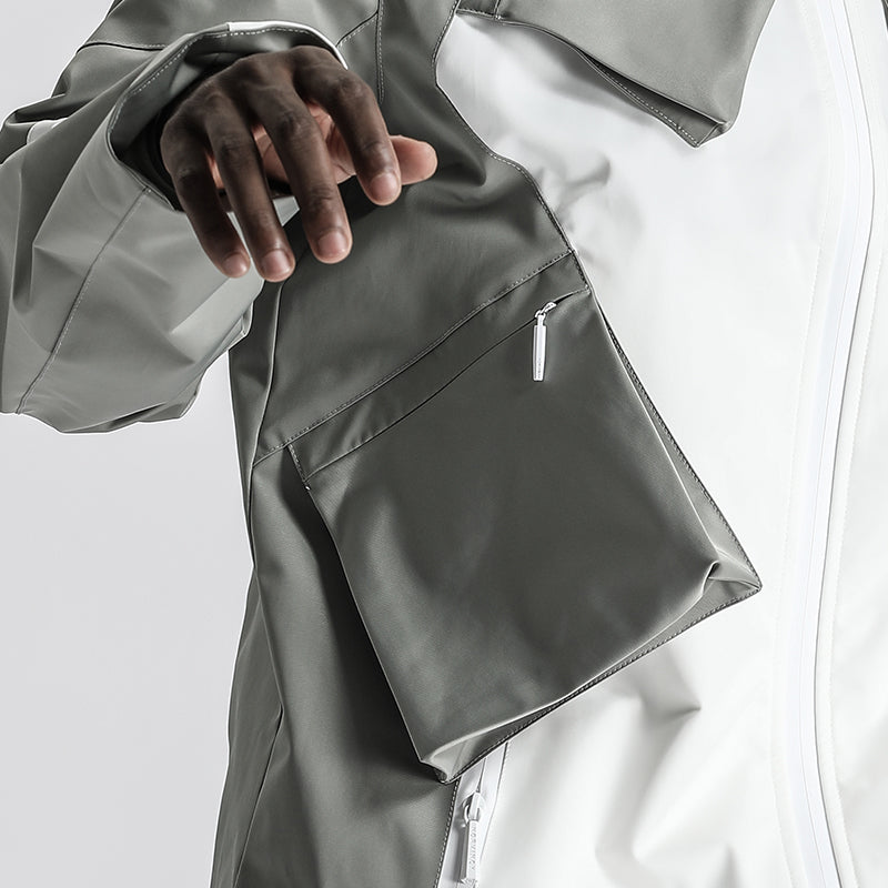Techwear Style Warrior Windbreakers With Windproof For men