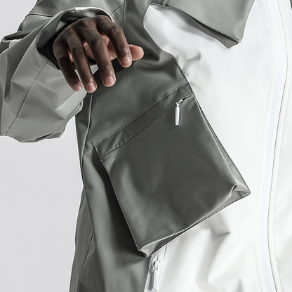 Techwear Style Warrior Windbreakers With Windproof For men