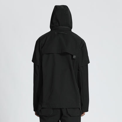 Utilitarian Warrior Coats With Two-Way Zipper For men