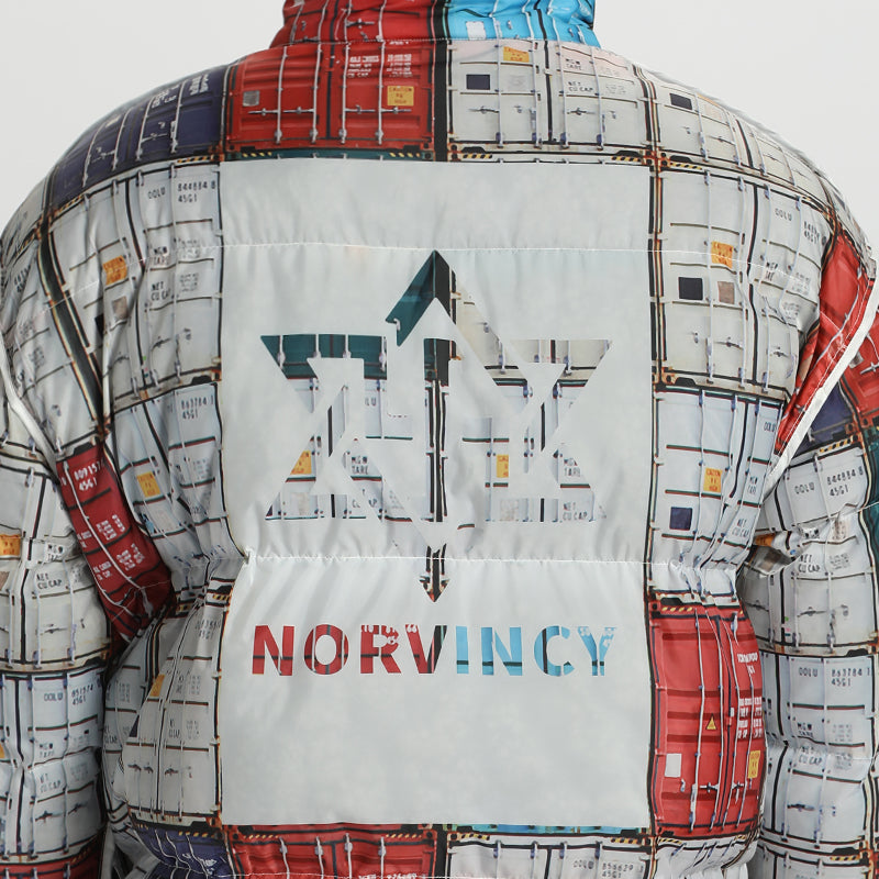 Streetwear Warrior Padded Jackets With Windproof For men