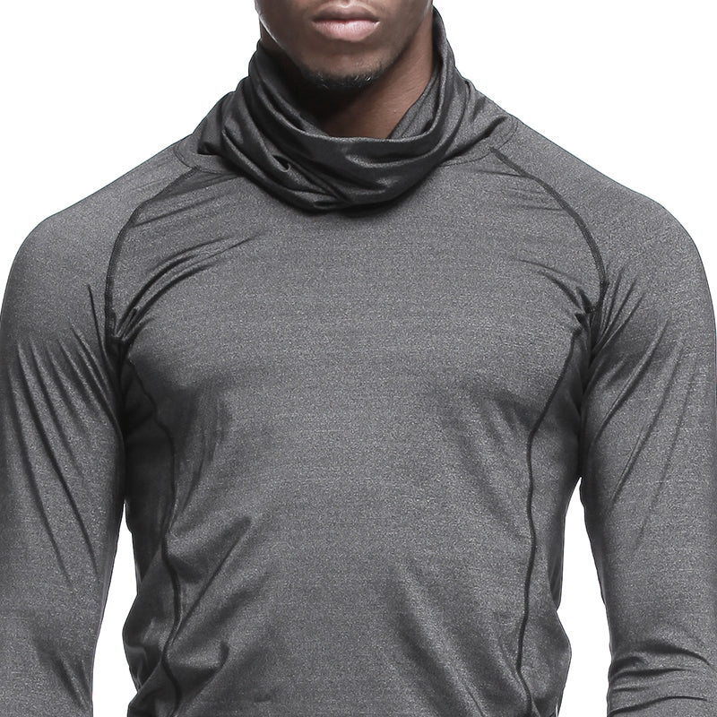 Slim Fit Warrior Base Layer Tops With Quick-Dry Fabric For men