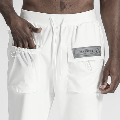 Minimalist Warrior Sweatpants With Adjustable Drawstring For men