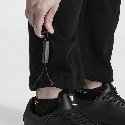 Minimalist Warrior joggers With Elastic Waistband For men