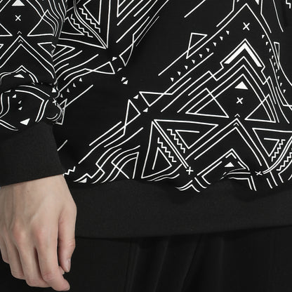 Avant-Garde Warrior Hoodies & Sweatshirts With Adjustable Drawstring For men