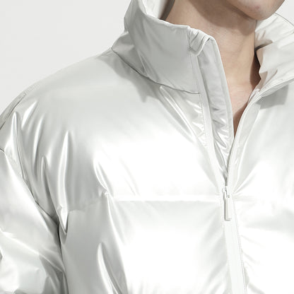 Cropped Length Warrior Padded Jackets With Windproof For men