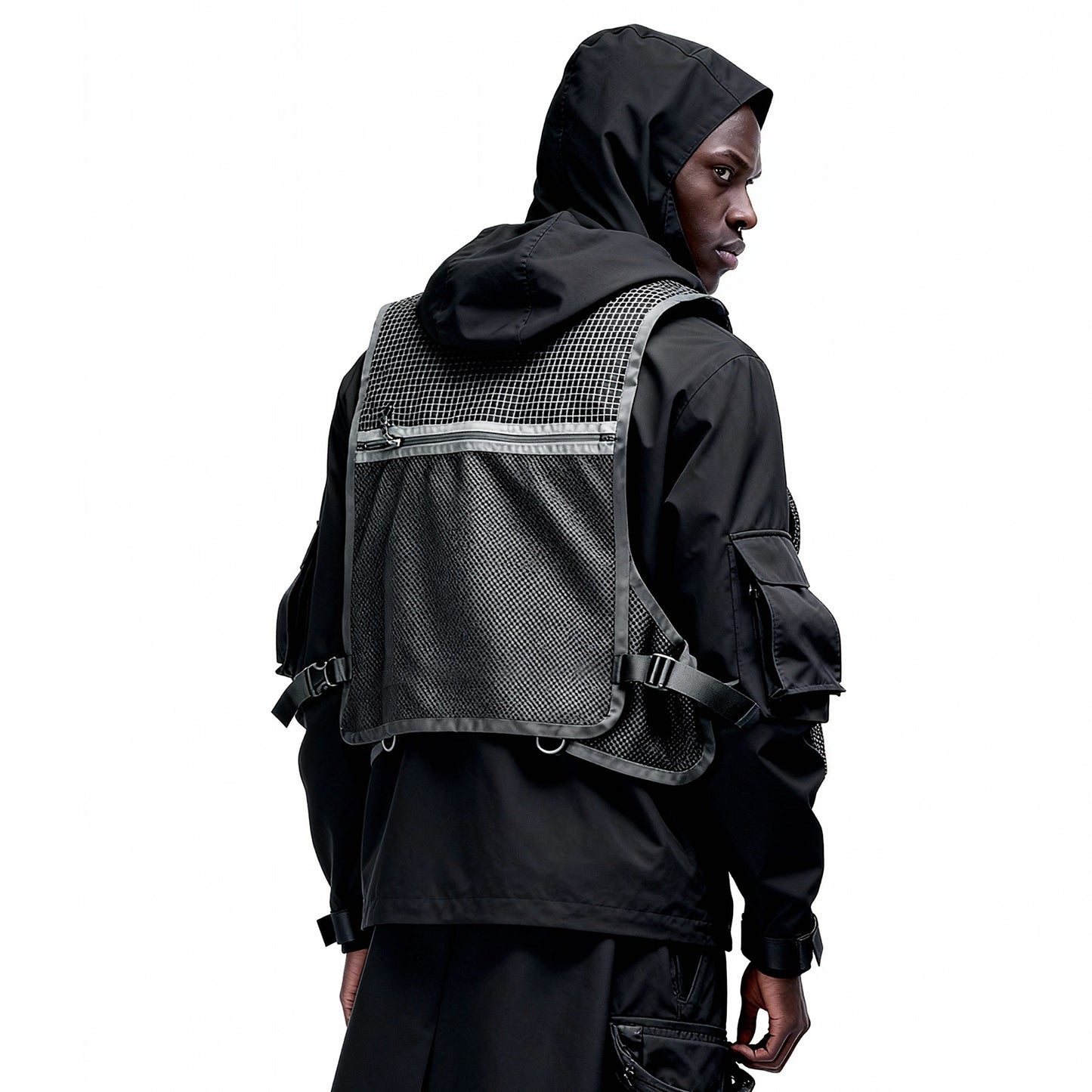 Tactical Warrior Vests With Breathable Mesh For men