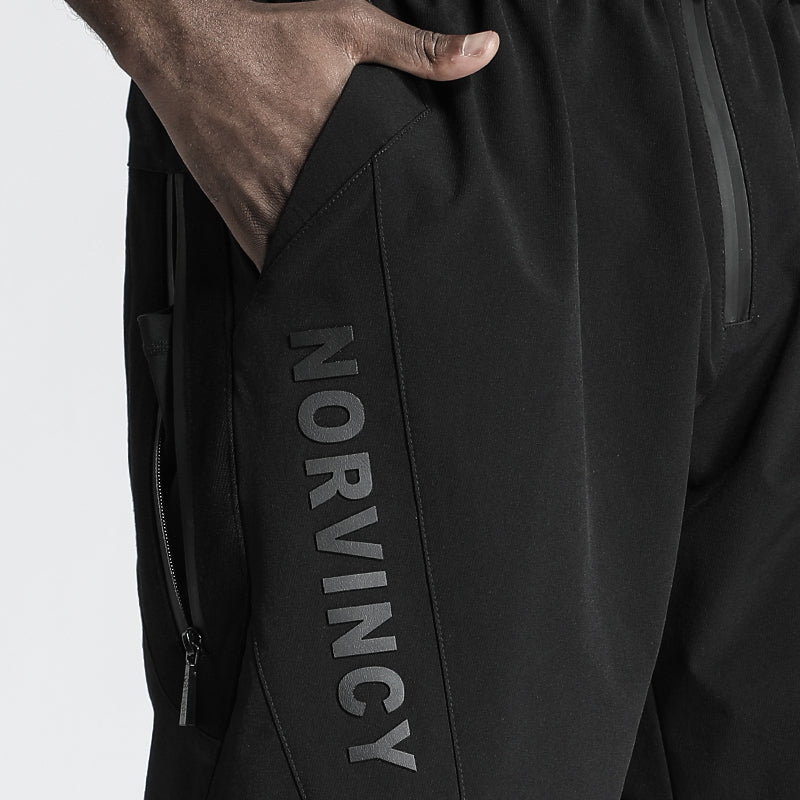 Patchwork panel Warrior Shorts With Water-Resistant For men