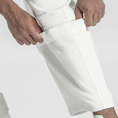 Patchwork panel Warrior Sweatpants With Adjustable Drawstring For men