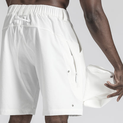 Loose/Relaxed Fit Warrior Shorts With Multi-Pocket Design For men