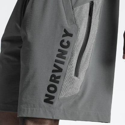 Minimalist Warrior Shorts With Elastic Waistband For men