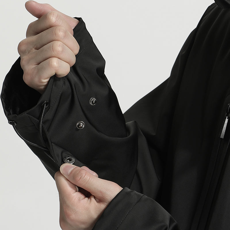 Minimalist Warrior Windbreakers With Hidden Pocket For men