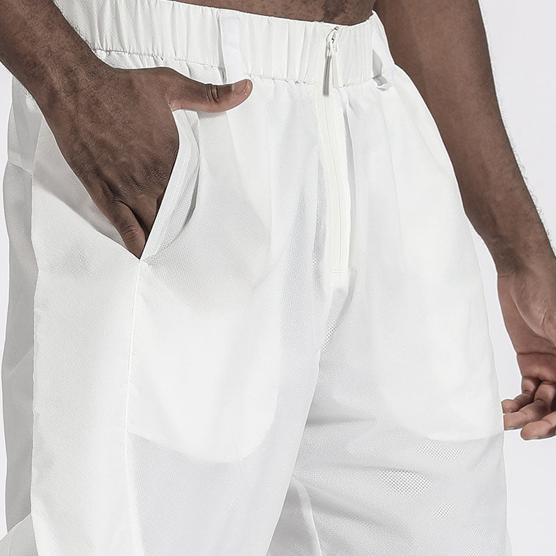 Futuristic Design Warrior joggers With Breathable Mesh For men