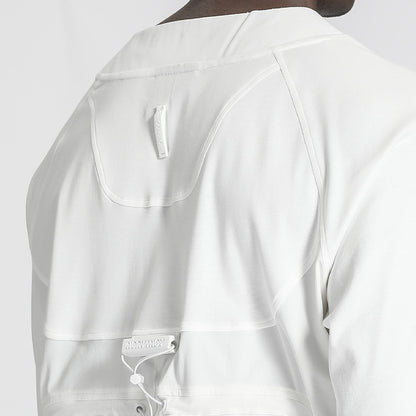 Patchwork panel Warrior T-Shirts With Durable Ripstop For men