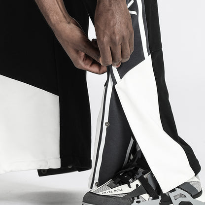Avant-Garde Warrior Sweatpants With Adjustable Drawstring For men