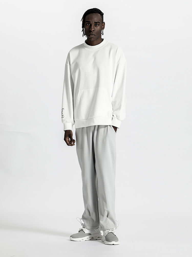 Minimalist Warrior Sweatpants With Elastic Waistband For men