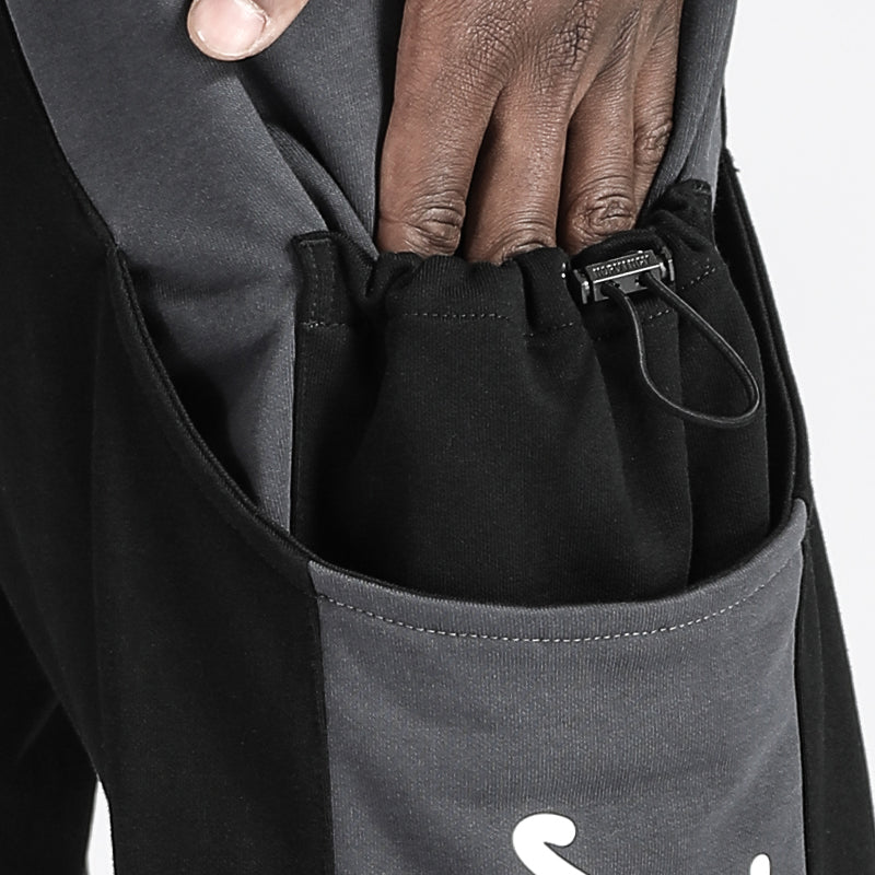 Avant-Garde Warrior Sweatpants With Adjustable Drawstring For men