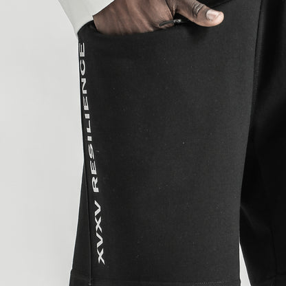 Minimalist Warrior Shorts With Elastic Waistband For men
