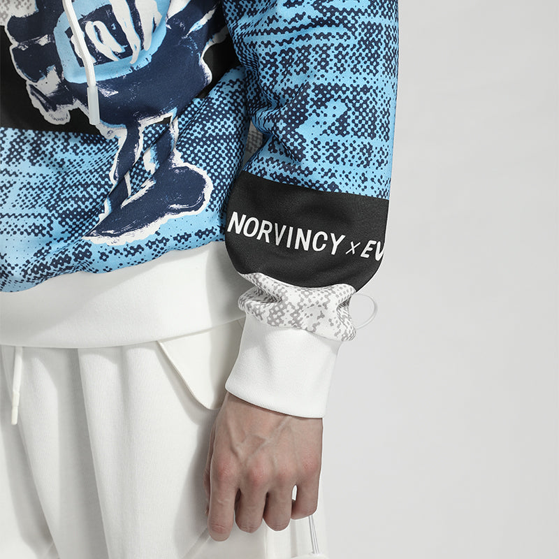 Avant-Garde Warrior Hoodies & Sweatshirts With Adjustable Drawstring For men