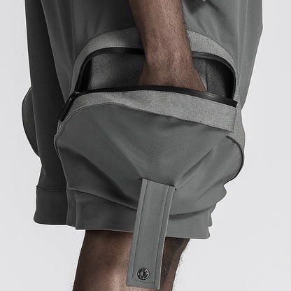 Loose/Relaxed Fit Warrior Shorts With Multi-Pocket Design For men