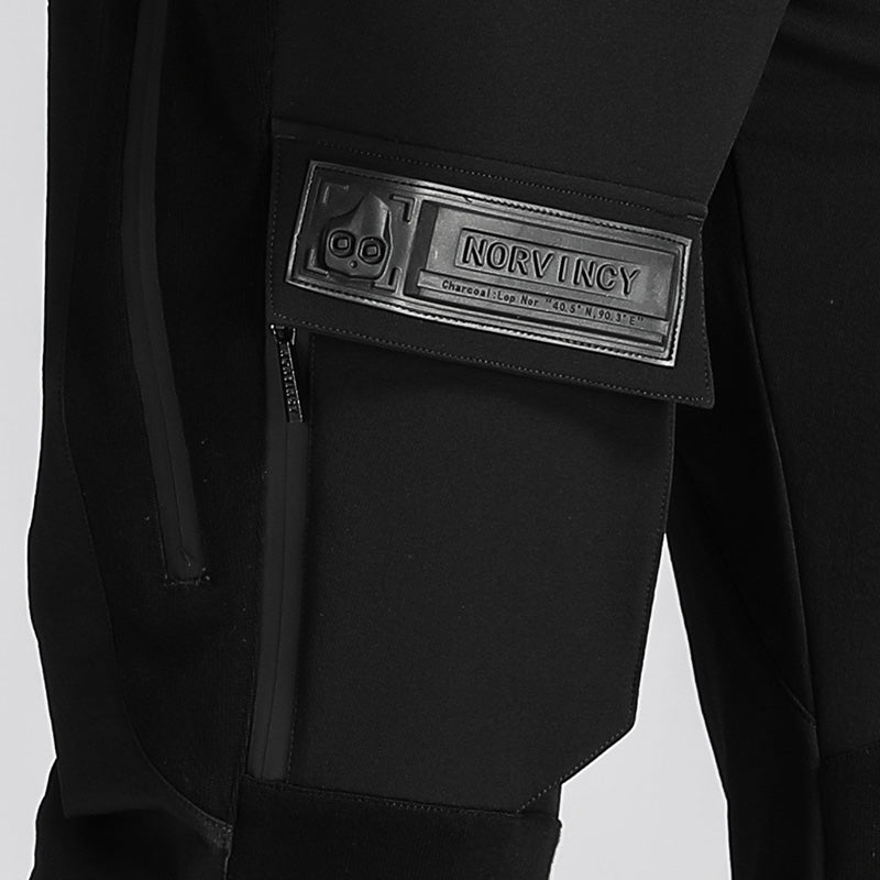 Utilitarian Warrior Cargo Pants With Multi-Pocket Design For men