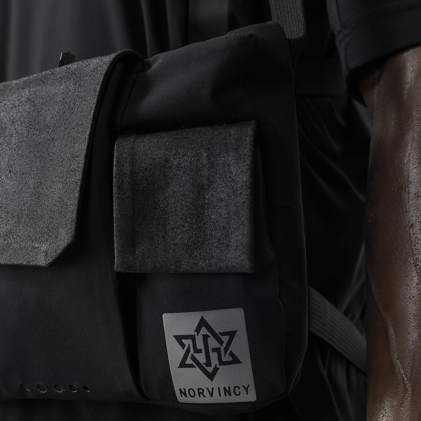 Avant-Garde Warrior Bags (Backpacks & Bags) With Avant-Garde Multi-Pocket Convertible Waist Backpack For men