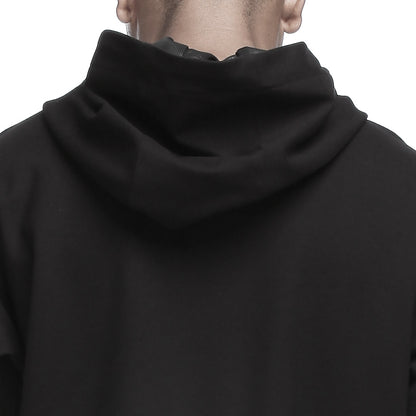 Cyberpunk Aesthetic Warrior Hoodies & Sweatshirts With Ribbed Cuffs/Hem For men