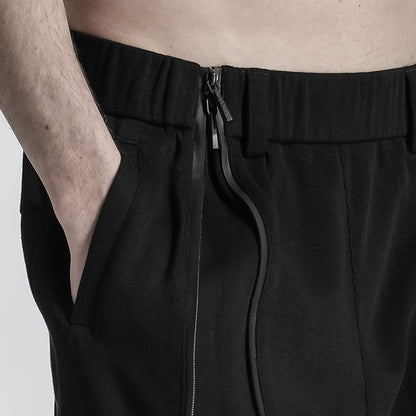 Futuristic Design Warrior Sweatpants With Elastic Waistband For men