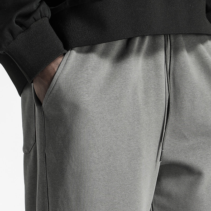 Minimalist Warrior Sweatpants With Elastic Waistband For men