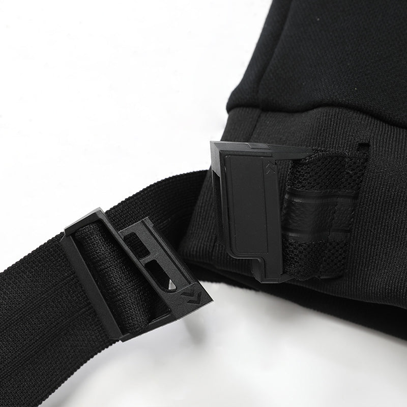 Minimalist Warrior Tank Tops (Sleeveless Tops) With Ribbed Cuffs/Hem For men
