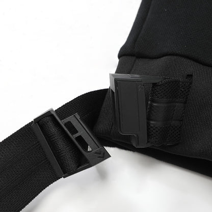 Minimalist Warrior Tank Tops (Sleeveless Tops) With Ribbed Cuffs/Hem For men