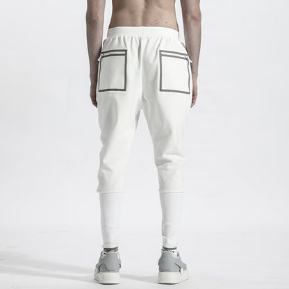 Minimalist Warrior joggers With Elastic Waistband For men
