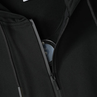 Minimalist Warrior Hoodies & Sweatshirts With Ribbed Cuffs/Hem For men