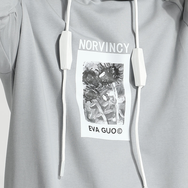 Avant-Garde Warrior Hoodies & Sweatshirts With Adjustable Drawstring For men