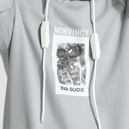 Avant-Garde Warrior Hoodies & Sweatshirts With Adjustable Drawstring For men