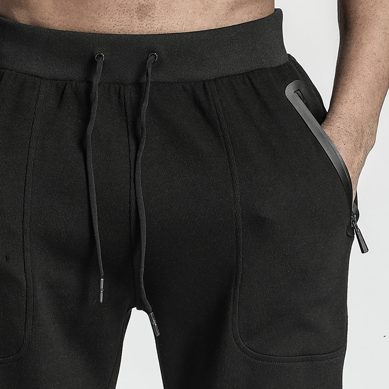 Minimalist Warrior Sweatpants With Elastic Waistband For men